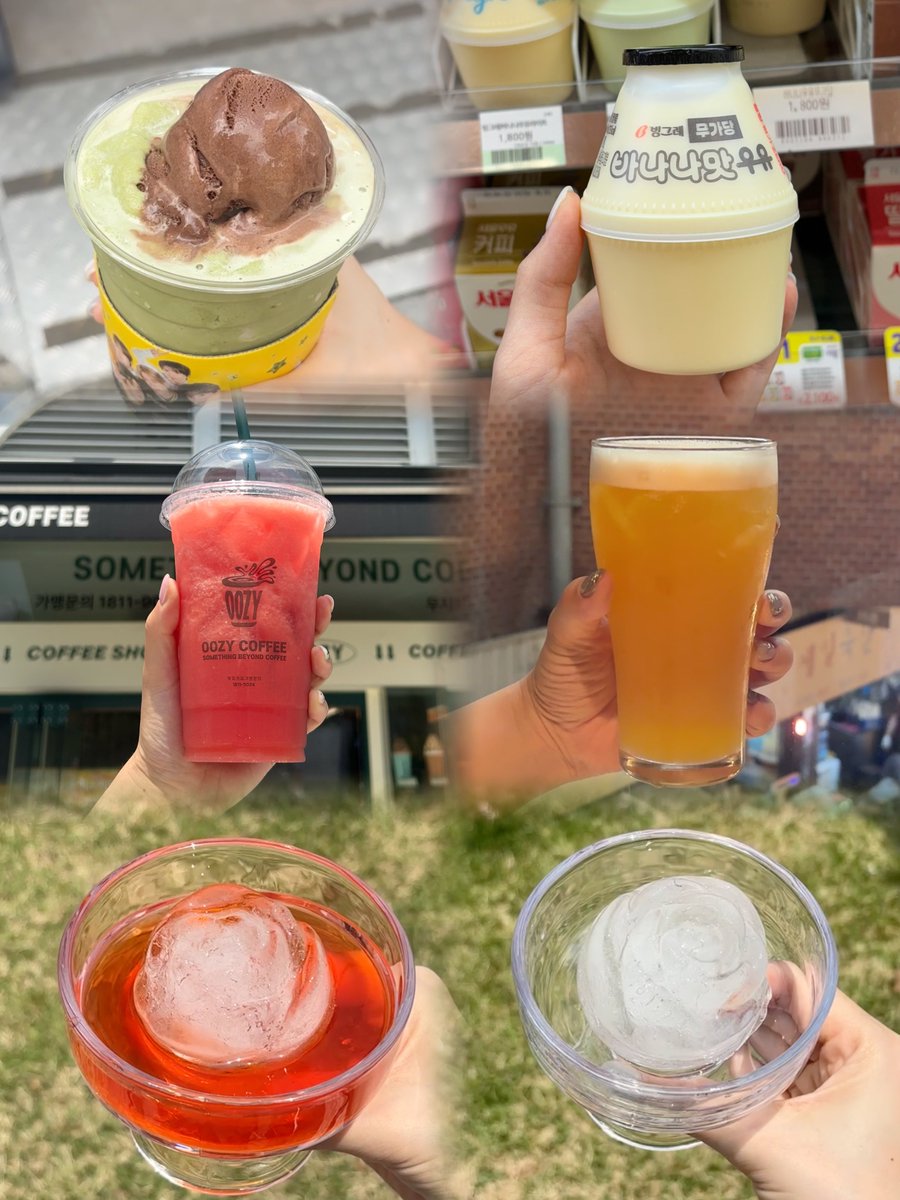 韓国旅行中に気軽に入れて、
失敗しないチェーンカフェってありがたいですよね！
私が実際に行って「ここは安心しておすすめできるな」
と思ったチェーンをいくつか紹介します。

まずは「PAIK'S COFFEE」。
とにかくドリンクのサイズが大きい！しかも安い！
アイスアメリカーノは1,500ウォンくらいで、
量もたっぷりあるからコスパ抜群です。

「Compose Coffee」も最近店舗が増えてて、
味も安定してて好き。
コーヒーだけじゃなくて
スムージー系もけっこう美味しいので、
暑い日にもおすすめです！

あとは「Ediya Coffee」もやっぱり外せません。
地方にも多くて、
旅行先でちょっと休憩したい時に本当に助かります。
最近は店舗によってデザートの種類も違ったりして、
意外と楽しめますよ。