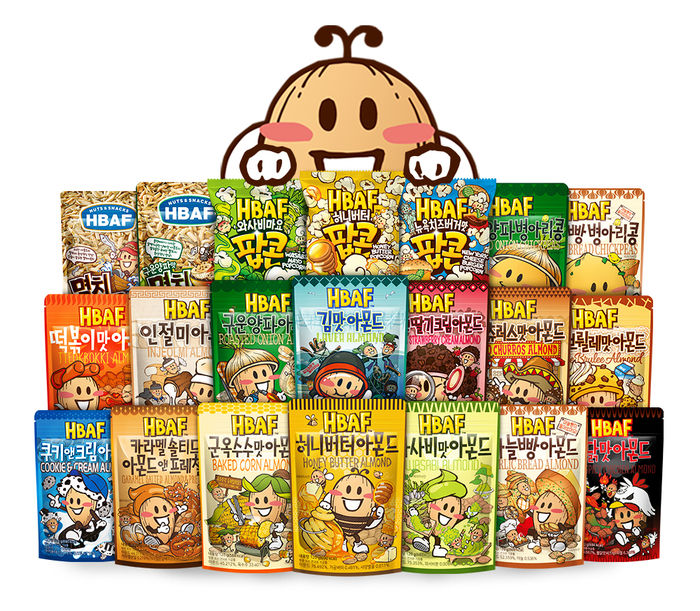 韓国土産の定番「HBAFハニーバターアーモンド」多彩なフレーバーで人気