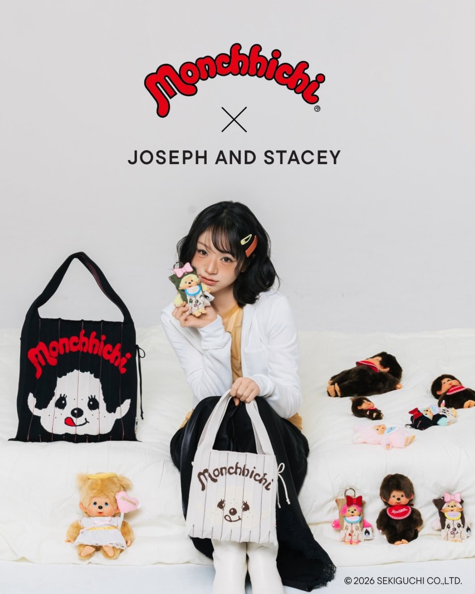 モンチッチ×JOSEPH&STACEYコラボ　ソウルで期間限定ポップアップ
