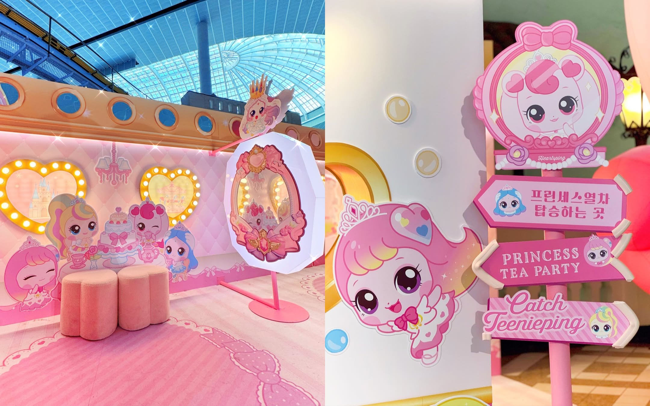 期間限定ティニピンワールド化したロッテワールドが可愛すぎる