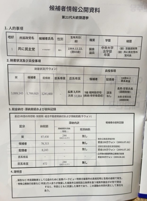 投票日が祝日で候補者の経歴も公開…韓国の選挙文化がすごすぎた