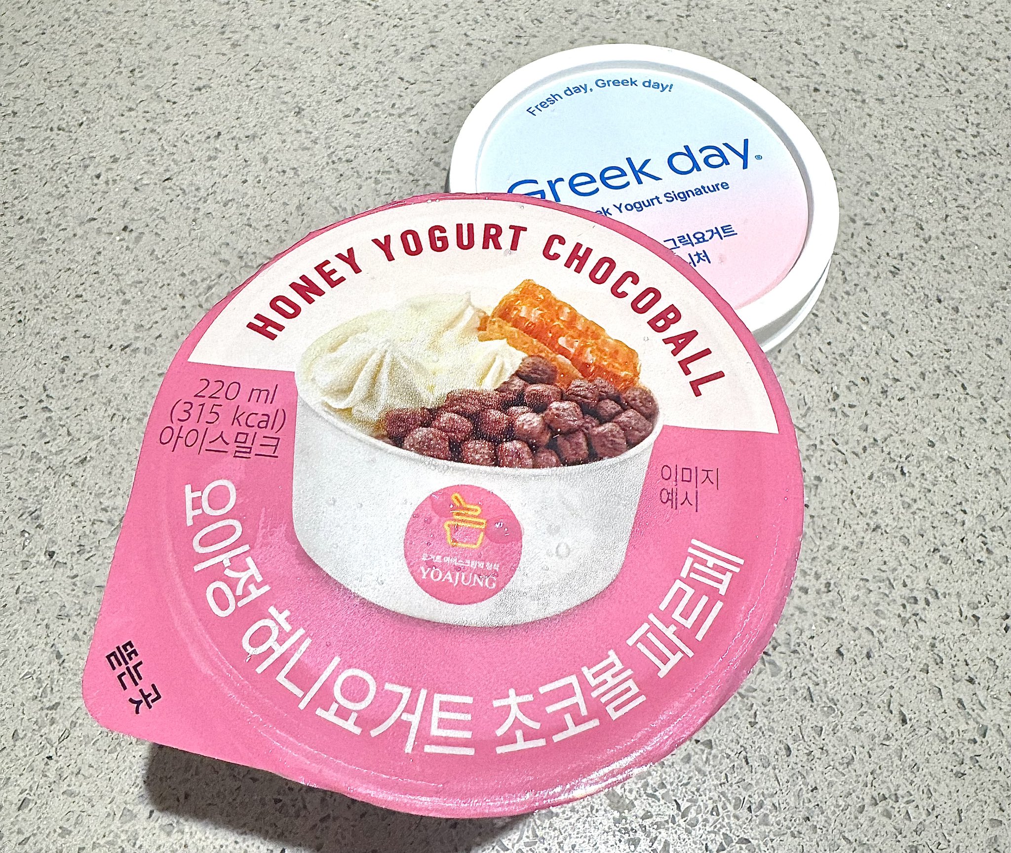 ハニーヨーグルトとチョコボールの食感が最高なヨアジョンパフェをGS25でゲット