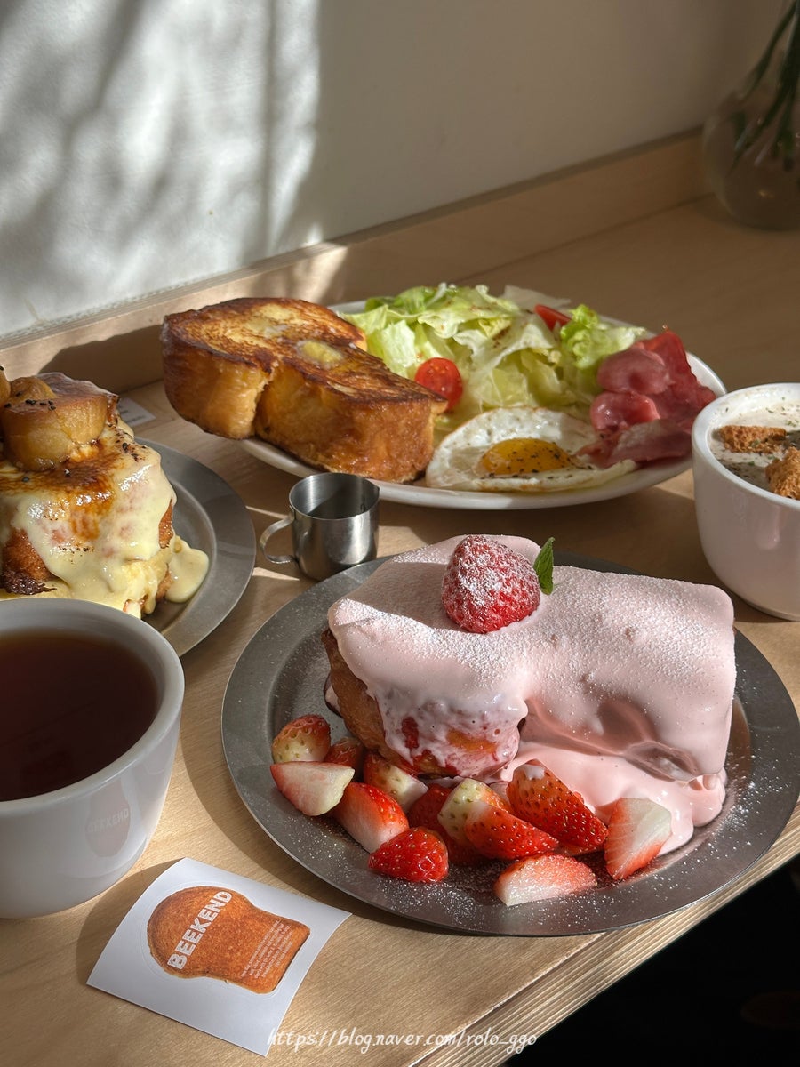 望遠洞で話題、ふわふわフレンチトースト専門店「ビケンドゥ」