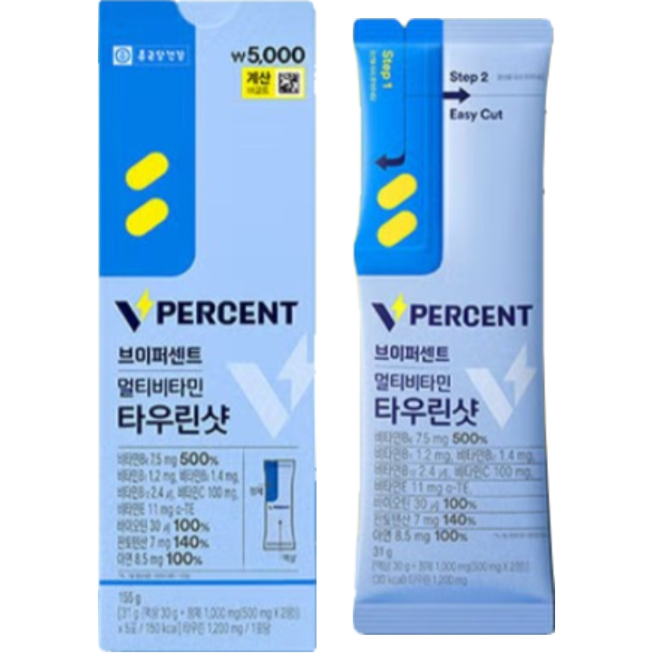 ダイソーで買える韓国栄養剤「V PERCENT」　疲れた時のプチ栄養ドリンク