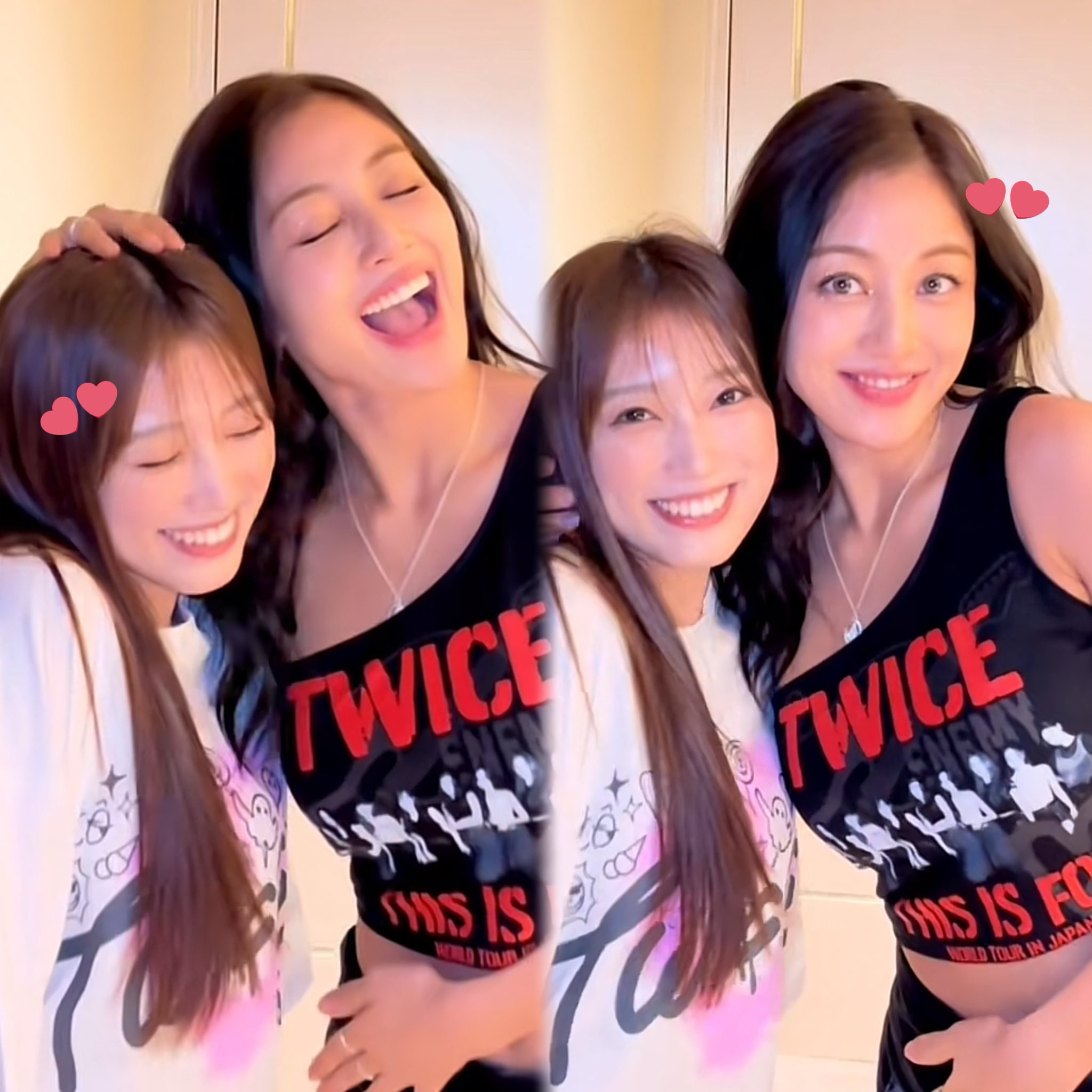 矢吹奈子がTWICEジヒョとTikTok共演 「夢が現実に」ファンから祝福の声相次ぐ