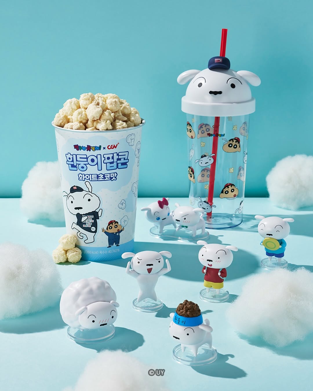 シロ推し集合…CGV限定ポップコーンが天才