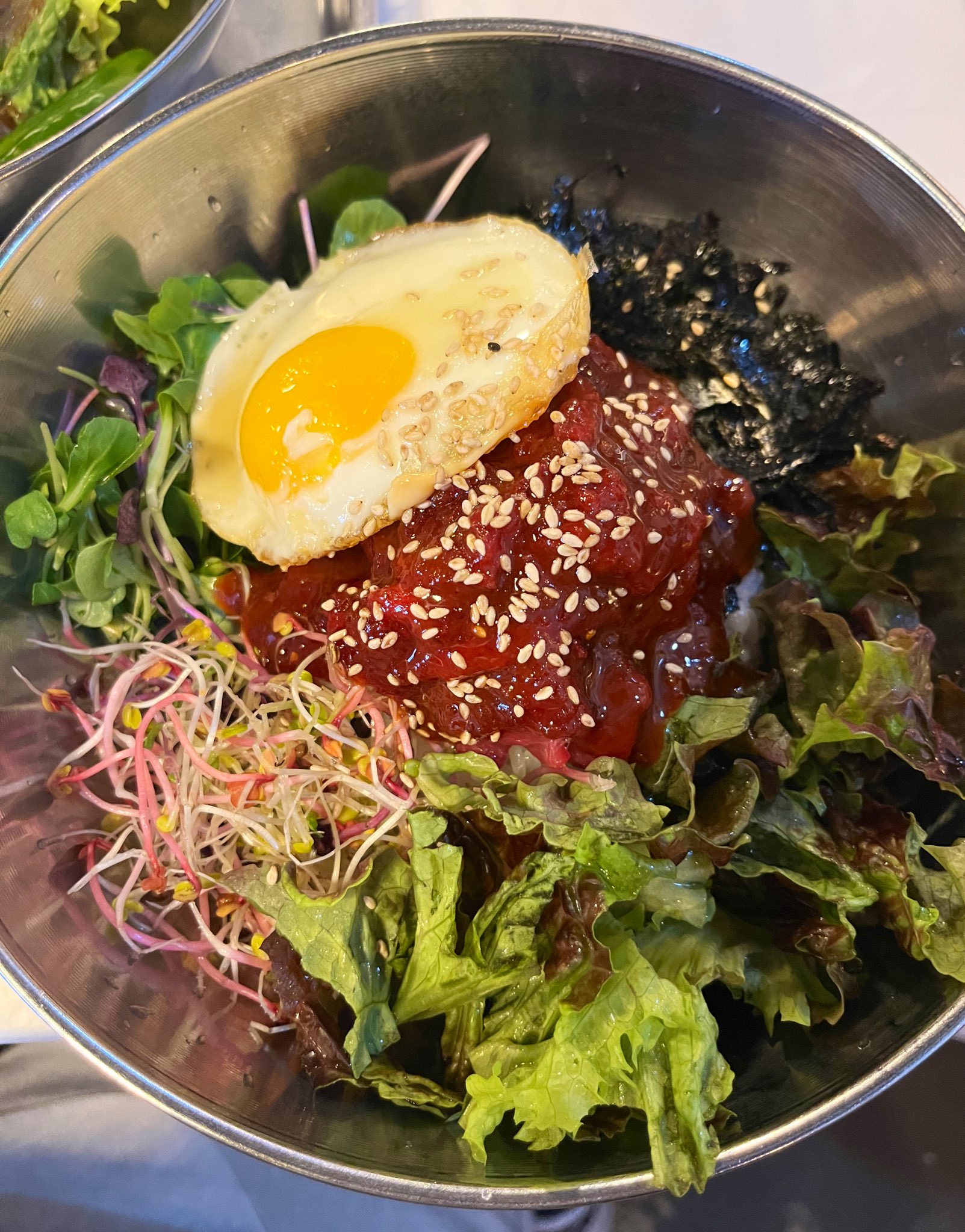 空港3分、最後に食べたい最強ユッケビビンバ