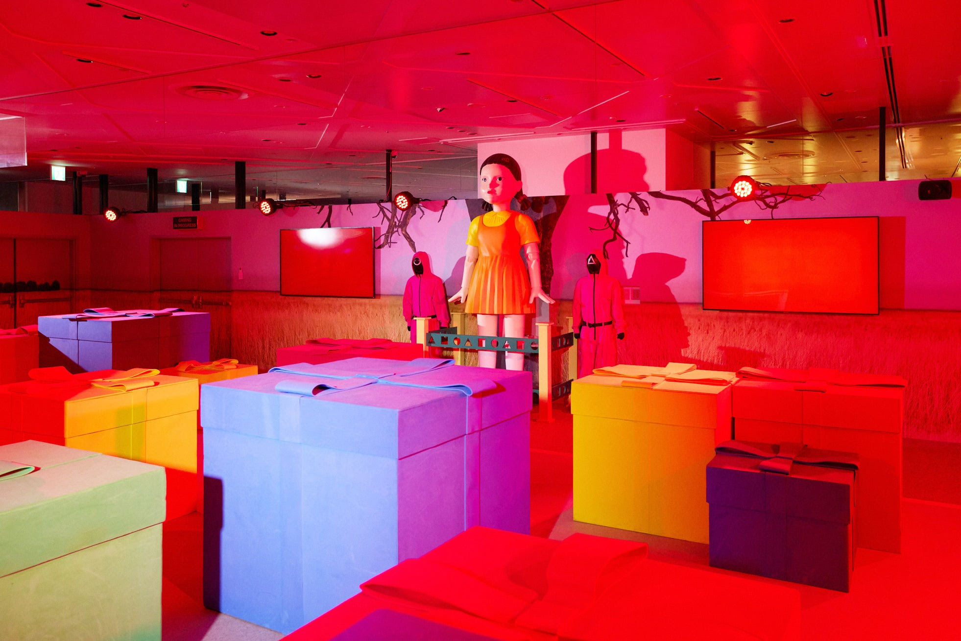 ついに日本上陸でざわついてる渋谷リアル・イカゲーム