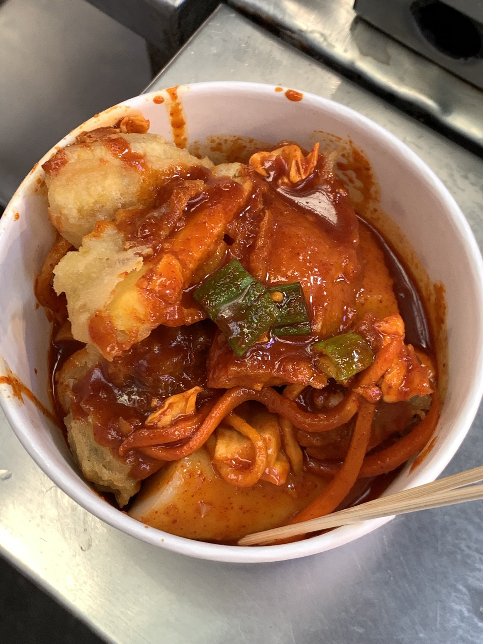 国際市場すぐ「イガネトッポッキ」市場の人気トッポッキ