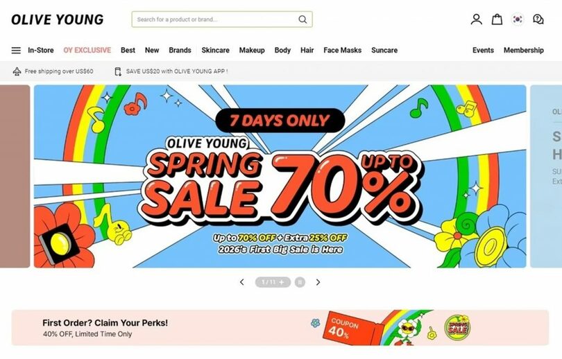 KビューティーからKウェルネスへ　オリーブヤング海外売上で新トレンド