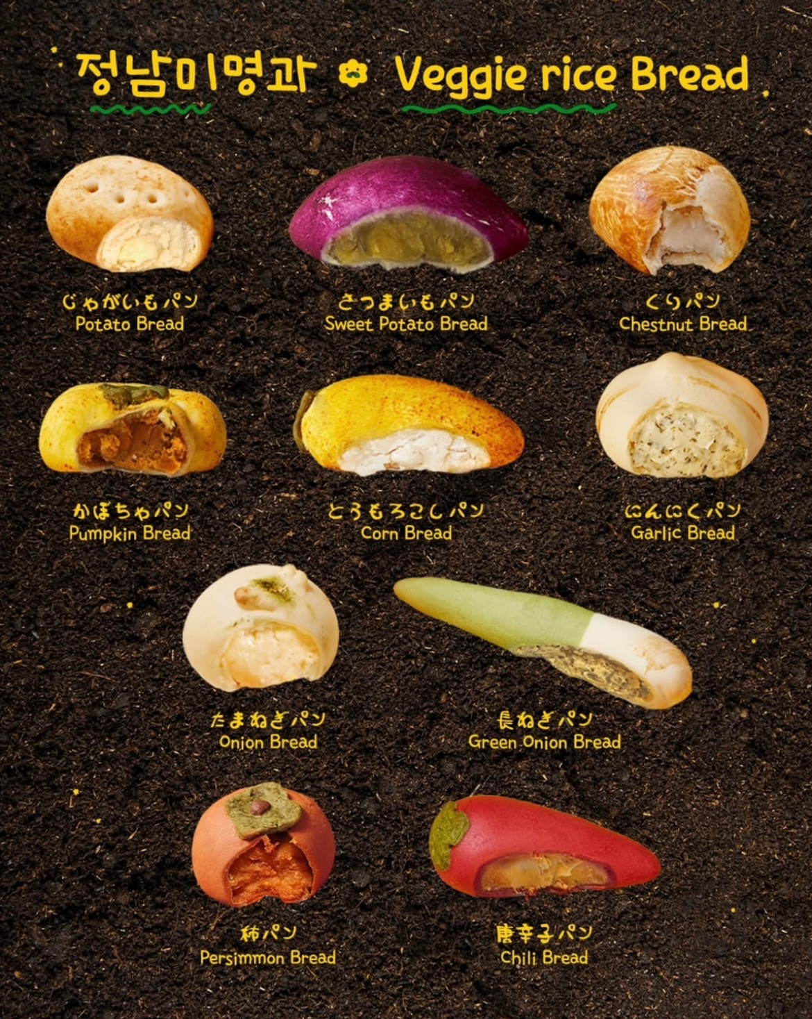 見た目は野菜、中身はパン！？韓国で話題の野菜パンとは