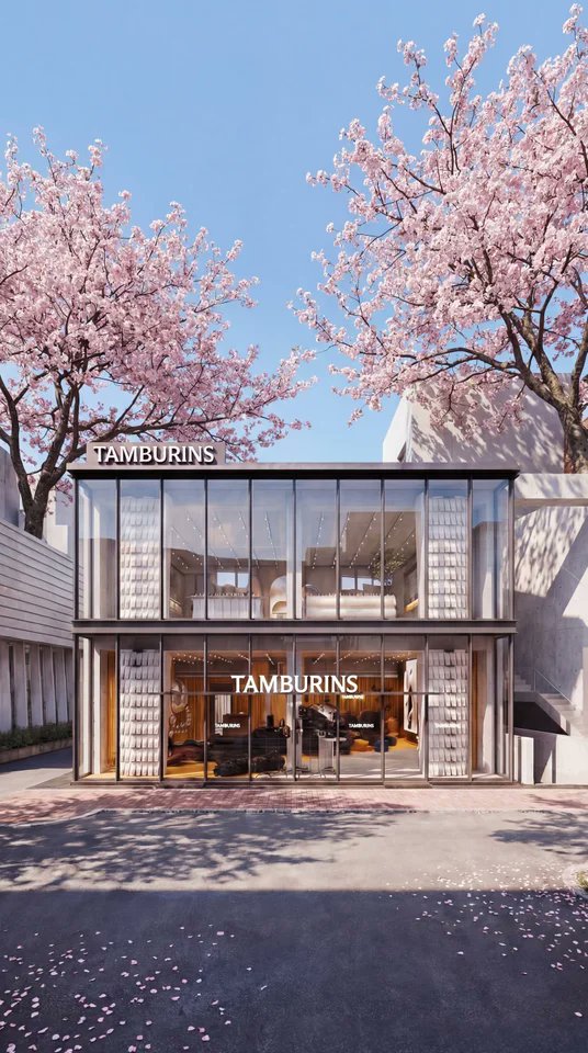 TAMBURINS代官山フラッグシップストア 3月19日オープン