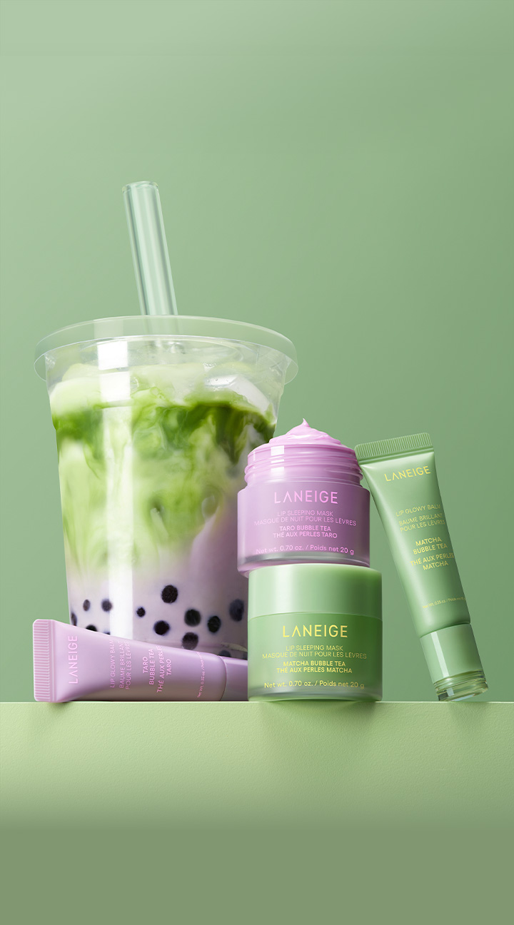 抹茶×タロイモの限定フレーバー！ラネージュのリップがまた可愛すぎる件