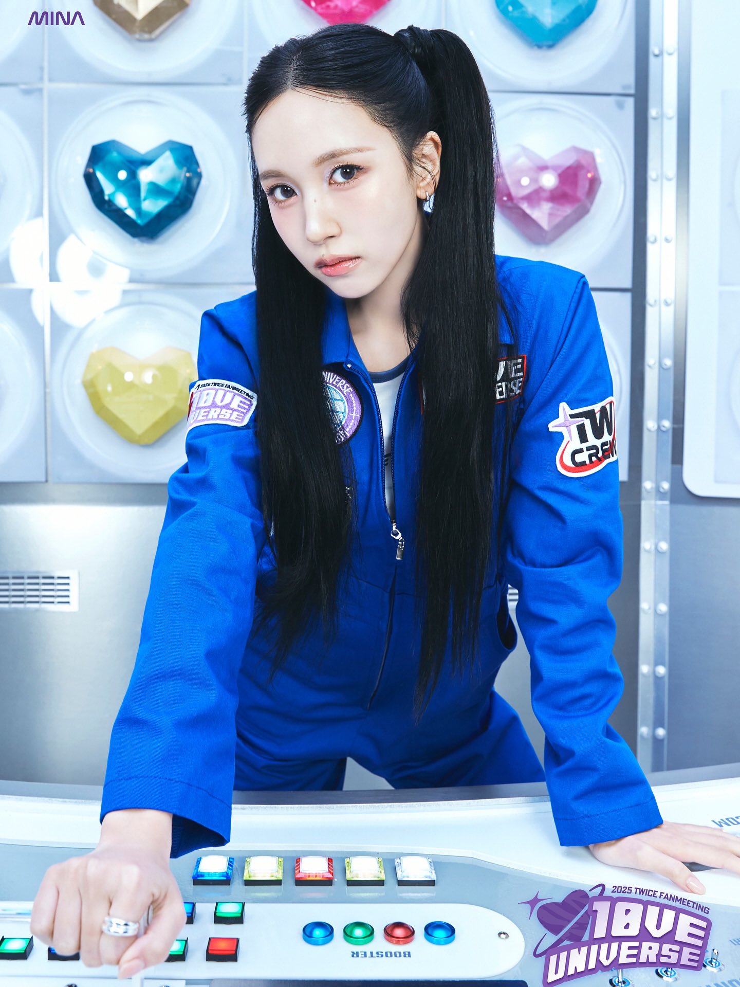 TWICEミナがツインテール姿を披露 10周年ファンミに向けたビジュアルが